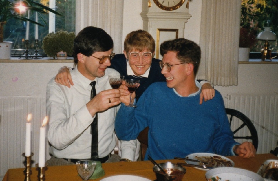 Your truly (at age 20), visiting Danish friends in Aabenraa.  Spring 1988.