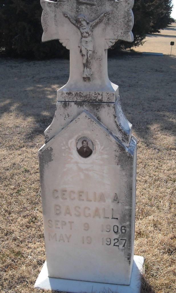My great aunt, Cecelia, who also died too young.  Our Cecilia is named after her.